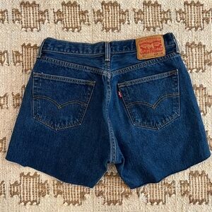 Levi’s 501 button fly cutoffs